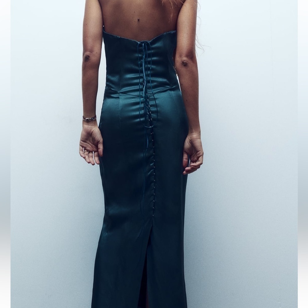 Zara NWT strapless corset style dress - Picture 13 of 13